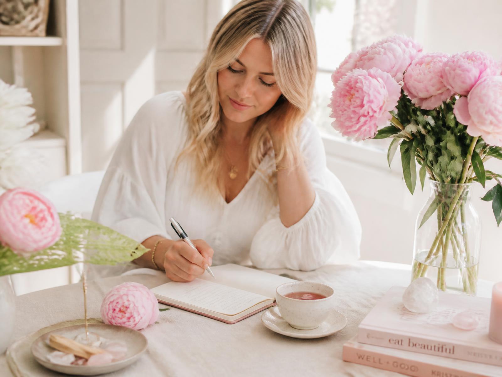 Journalling and reflection during an abundance coaching practice