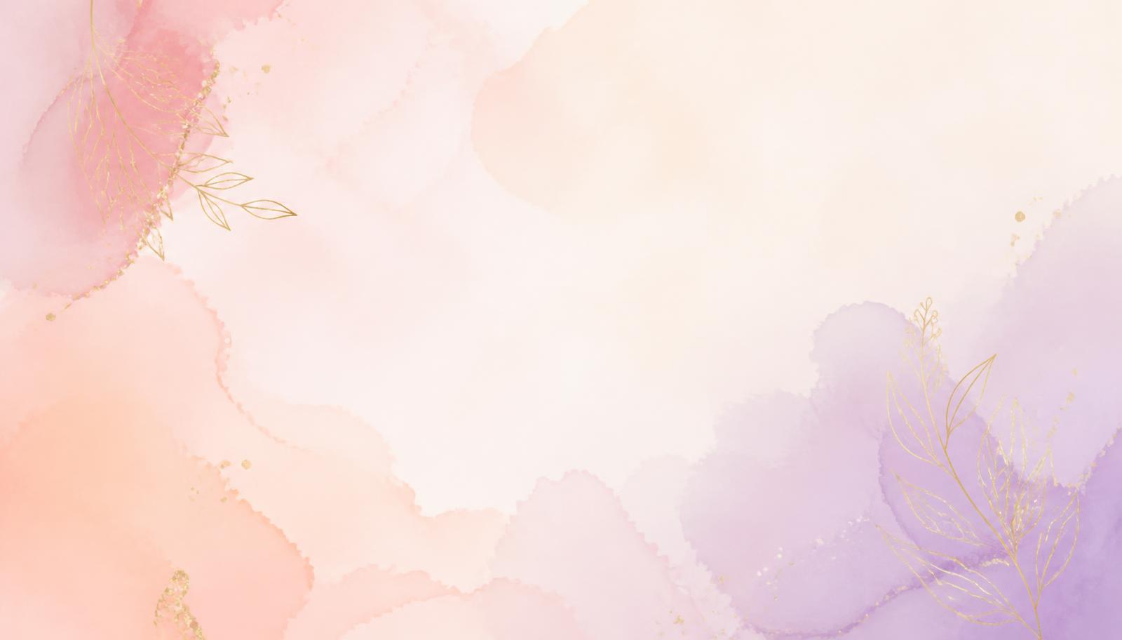 Soft blush and gold abstract composition representing expansive possibility